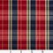 Port Plaid - Blue,Red & Burgundy Plaid Upholstery Fabric 54 Inches"